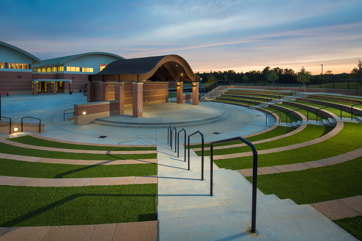 Charlotte Artificial Turf Amphitheater 